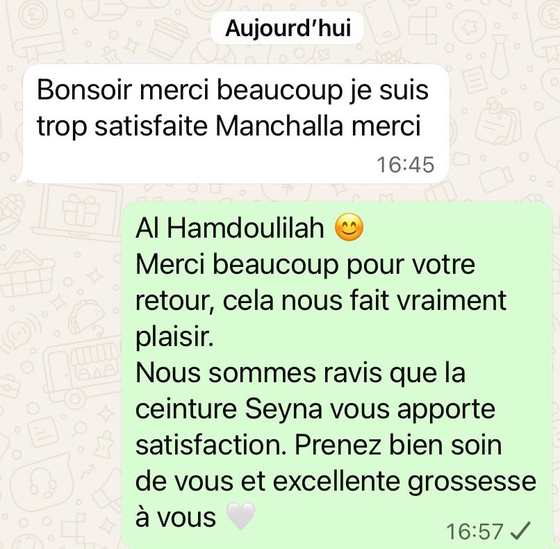 Avis client WhatsApp 7
